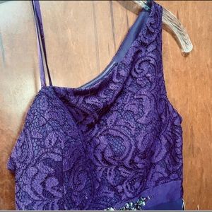 Adrianna Papell One Shoulder Dress